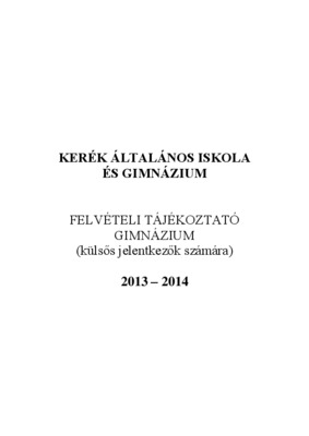 kerek Book