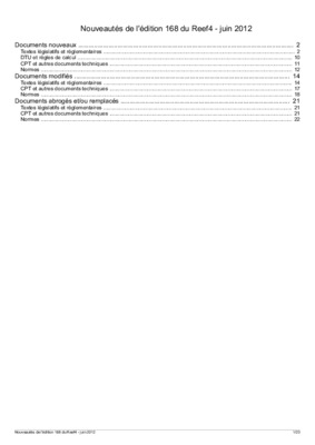 edition 169 du reef4 Book