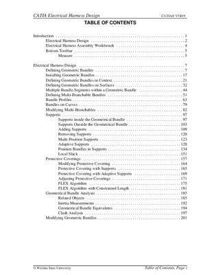 catia 5 harness Book