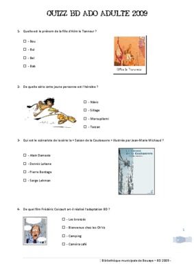 quizz adulte Book