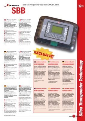immobiliser Book