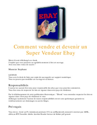 comment devenir un excellent vendeur Book