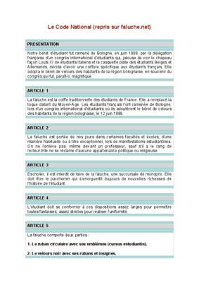 faluche Book