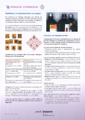 le risque chimique edition foucher Book