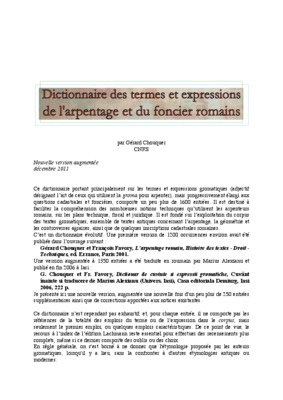 chouquer Book
