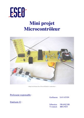 mini projet microcontroleur 16f84 Book