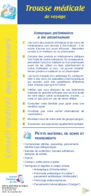 trousse medicale survie Book