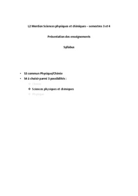programmes paidagogiques des 4 premiers semestres de la mention sciences de la matiaire Book