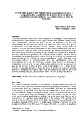 homicidio qualificado Book