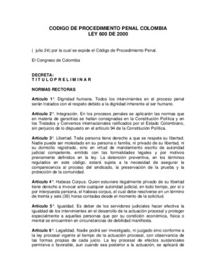 codigo penal 2012 colombia Book