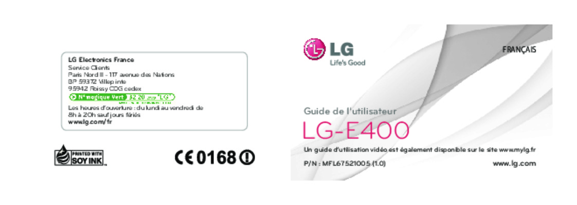 guide util lg e400 pdf Book