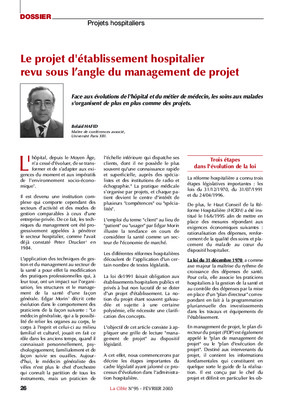 revu de projet Book