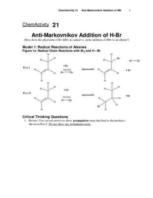 anti markovnikov Book
