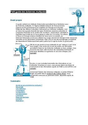 fabricant eoliennes multipales Book