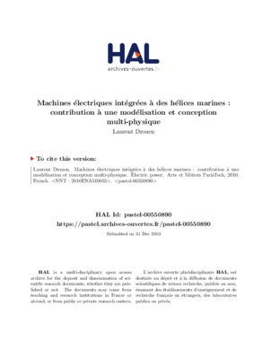 helices marines Book