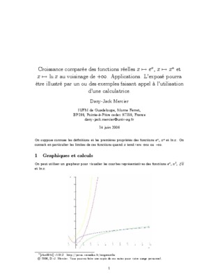 croissance comparee Book