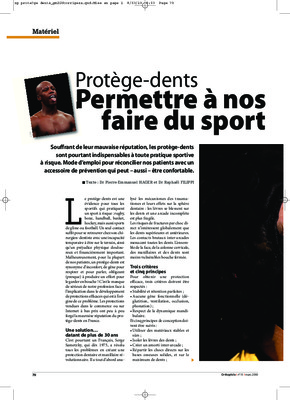 protege dents Book