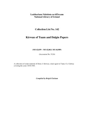 kirwan Book