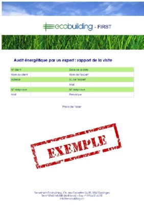 cctp amo diagnostic energetique des batiments Book