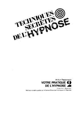 secret hypnose kurt tepperwein Book