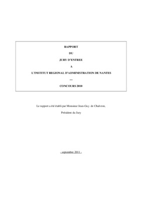 ira nantes rapport Book