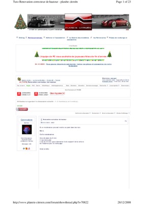 correcteur de hauteur d xm Book