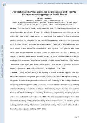 demarches d_audit interne Book