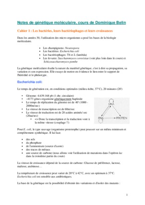 genetique notes de cours cegep Book