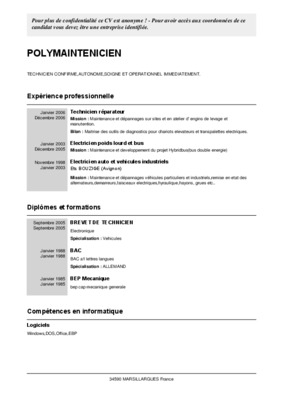 polymaintenicien Book