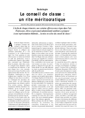 meritocratique Book