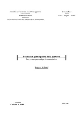 pauvrete et sous developpement Book