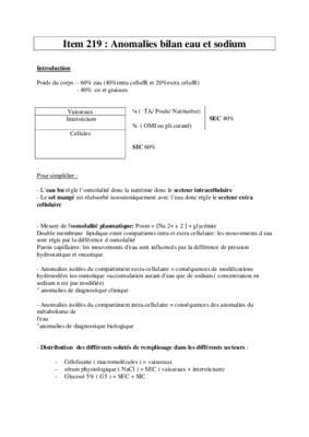bilan contient des anomalies Book