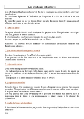 affichages sst Book