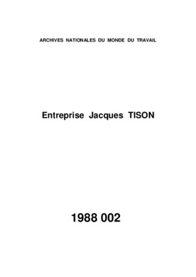 tison Book