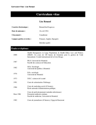 curriculum vitae communication Book