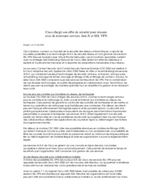 la securite des reseaux avec cisco Book