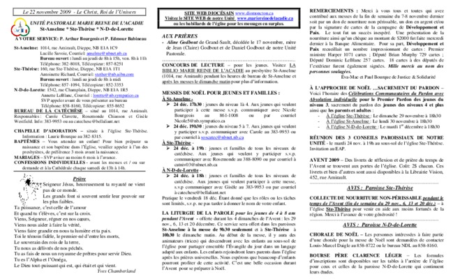 avis deces novembre 2009 Book