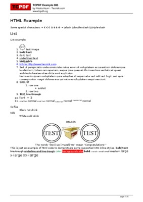 tcpdf Book