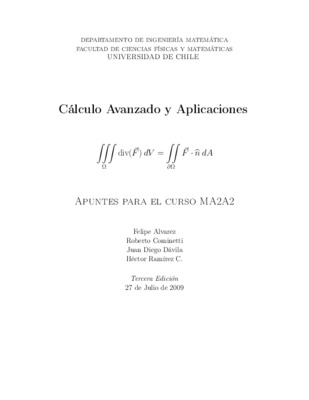 calculo avanzado Book