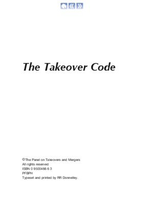 takeover Book