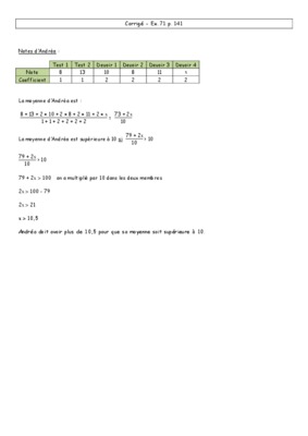 notes du test Book