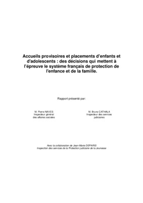 placements des adolescents Book