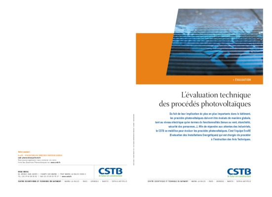 description technique photovoltaiques Book