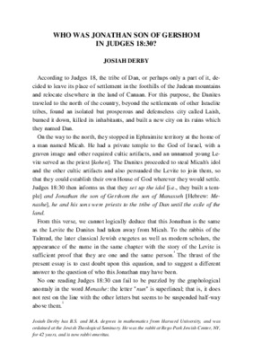 gershom Book