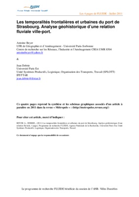 schema graphique de la ville portuaire Book