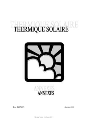 yves jannot transfert de chaleur Book