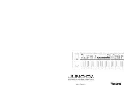 roland juno di Book