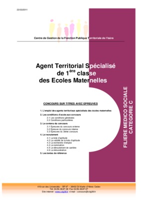 agent territorial specialise Book