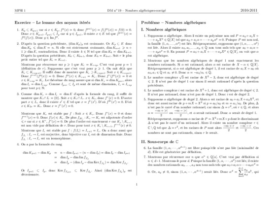 exercice lemme de dynkin Book