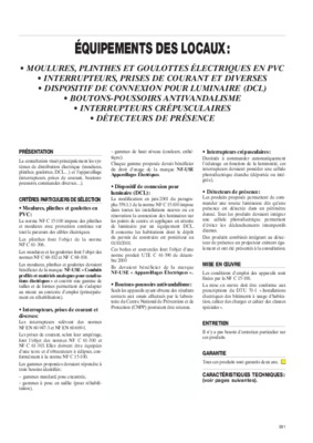 nombre de prises interrupteurs par appartement Book